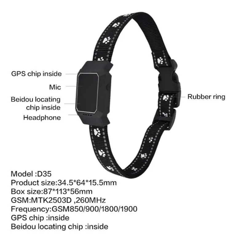Gps локатор трекер GSM A gps WIFI lbs IP67 водонепроницаемый пыленепроницаемый непромокаемый питомец собака кошка анти-потеря мини-ошейник отслеживающее устройство