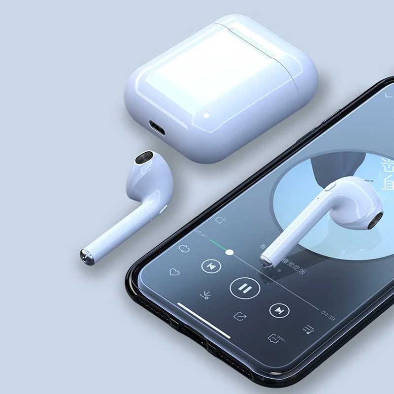 I9s TWS Беспроводные наушники беспроводные наушники настоящие Беспроводные стереонаушники для Apple Android телефонная bluetooth гарнитура - Цвет: White