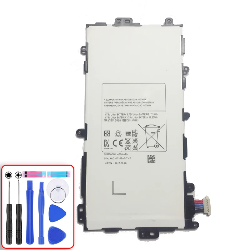 

GT-N5100 GT-N8000 Battery For Samsung GALAXY Note 8.0 10.1 Pro 12.2 GT N5100 N8000 P5100 SM T520 P600 P900 Tablet Battery