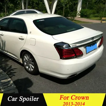 

For Toyota Crown 2013 2014 Car Rear Trunk Spoiler High Quality ABS Material Primer Color Car Tail Wing Decoration For Crown