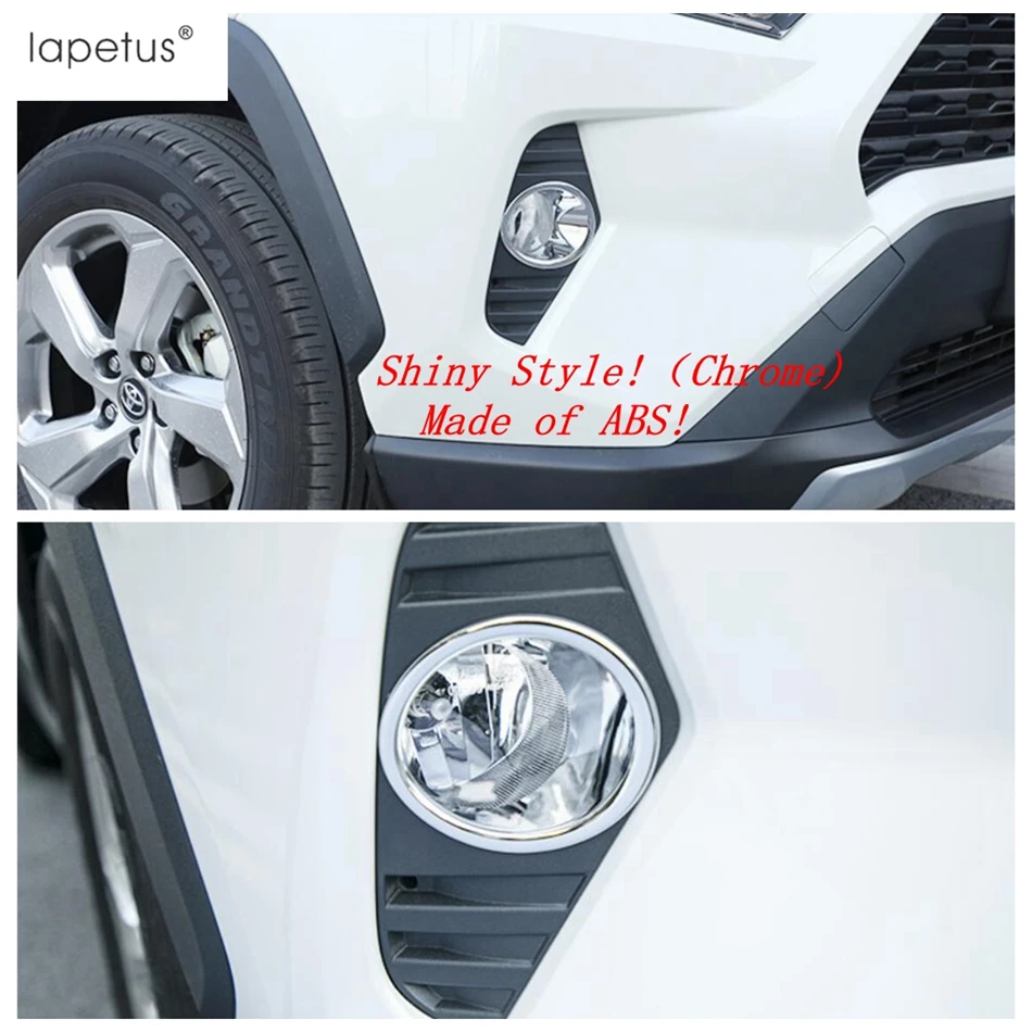 Lapetus для TOYOTA RAV4 Previa RAV 4 XA50 2019 2020 2021 передние Противотуманные фары лампы Ring Frame Cover N/A