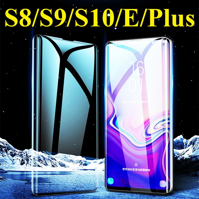3D защитный экран для samsung galaxy s8 закаленное стекло s9 plus Защита экрана s8plus s9plus s10 s10e e