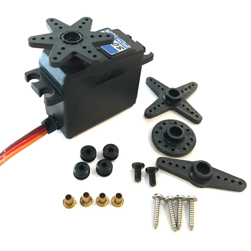 

15Kg High Torque Coreless Motor Servo S0150D Metal Gear For Rc Robot Car