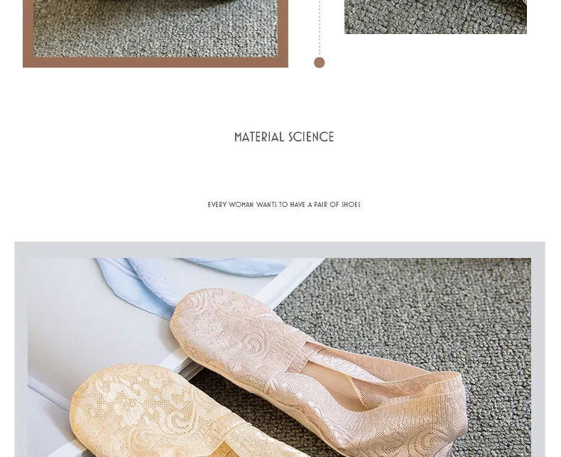 5 pair Summer women socks slippers non-slip breathable lace lace invisible socks sexy non-slip cool thin socks fashion socks