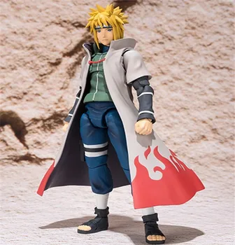 

14cm Naruto Shippuden Yondaime Hokage Namikaze Minato Assembly Action Figures Super Movable Joints Pvc Figurines Collectible Toy