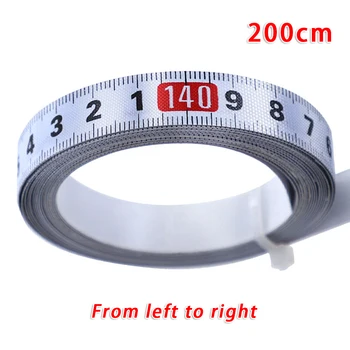 

Adhesive Rolled Ruler Measuring Rust proof Carpenters Tool Nylon Coated Scale