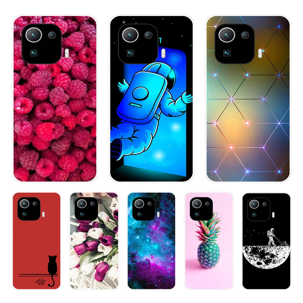 Per Xiaomi Mi 11 | Mi 11 Lite 5G | Mi 11I | Mi11 Lite 4G Custodia Cover Posteriore Per Xiomi Mi11Pro Custodia Protettiva Per Telefono Paraurti Coque