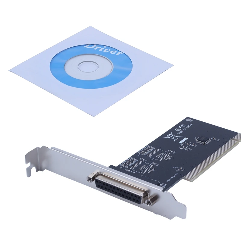 DB25 параллельный порт IEEE 1284 Принтер PCI контроллер карты адаптер Черный