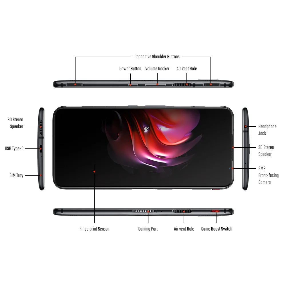 Mobile Phones Galay S20 Network 7.5 Inch 8GB RAM