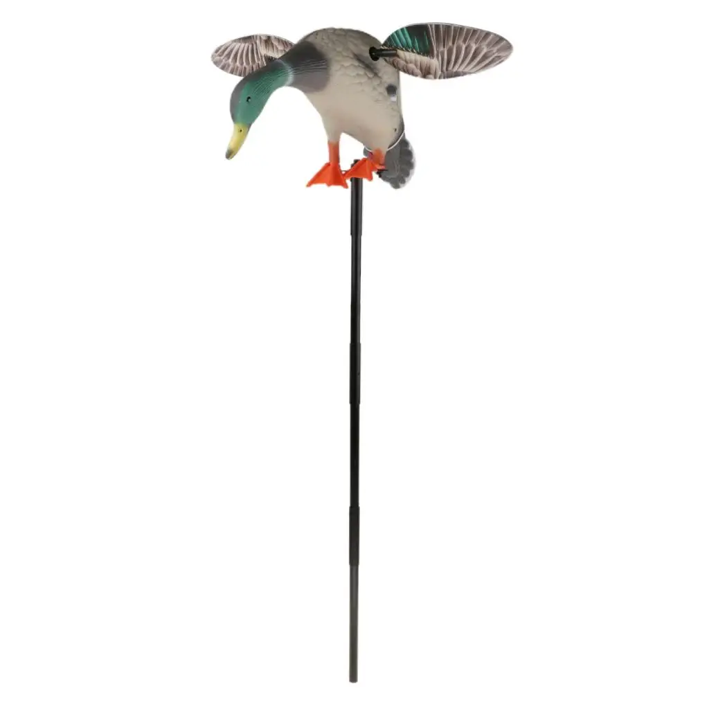 

Electric Duck Decoys Remote Control Mallard Drake Duck for Hunting, Garden Decoration, Farm Pests Scarer