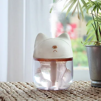 

3 in 1 Multifunction Cat Claw Cup Mini Humidifier Air Purifier Sprayer USB Night Light Mini Fan Hot Sale