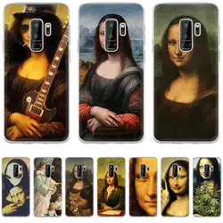 Чехол для мобильного телефона Mona Lisa от Leonardo Da Vinci Fashion для samsung Galaxy Note 8 9 10 S10 S10e S7 Edge S8 S9 Plus чехлы из ТПУ