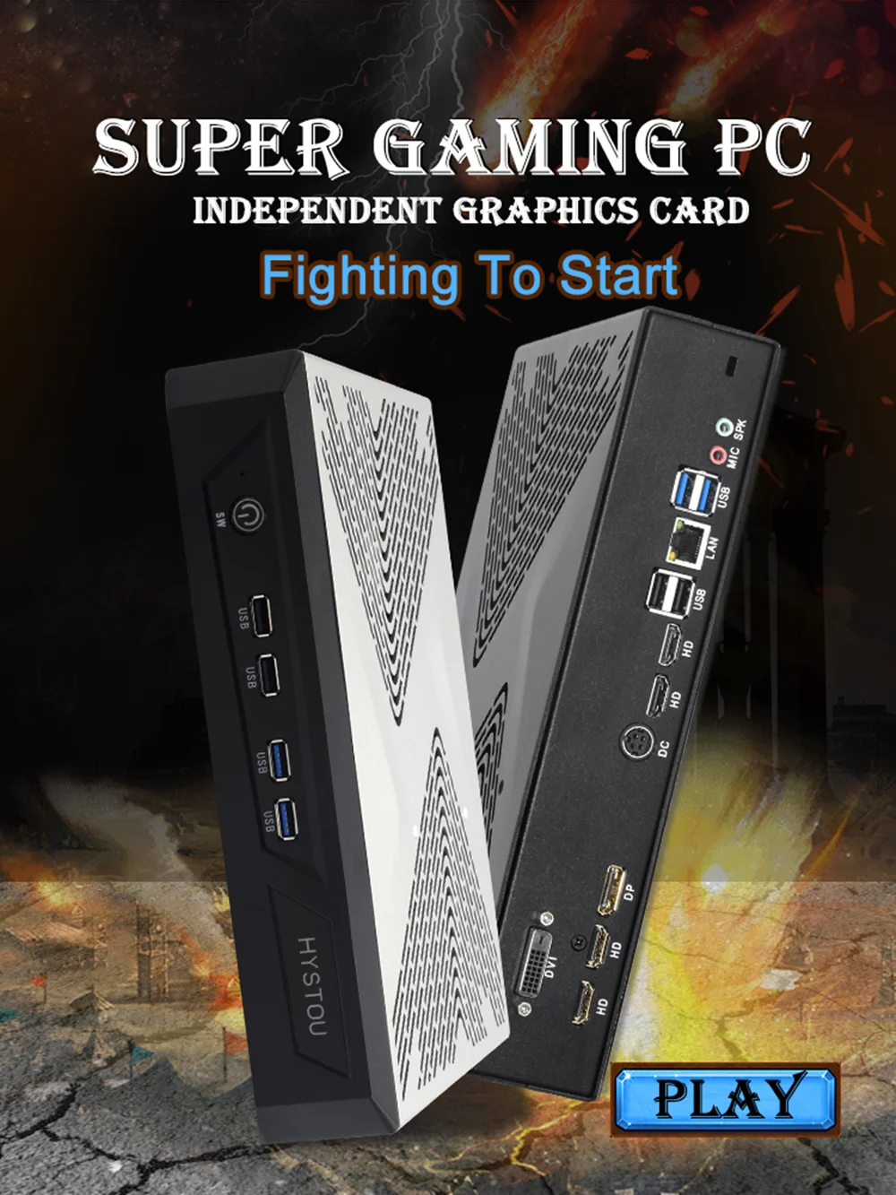 

Mini Gaming PC Computer Intel i7 9700F i5 9400F Gamer Computador Windows 10 NVIDIA Graphic Card GTX1650 Fashion Design Wifi 8K