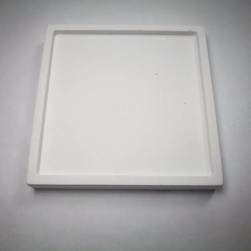 

Rectangle Silicone Moulds for Succulent Plants Concrete Industrial Concise Style Pot Tray 3D Cement Mold