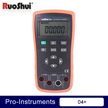 

04+ 10V DC Voltage/ 22mA DC Current Simulation process Calibrator currency detector functional signal generator(RuoShui)