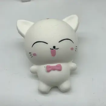 

Squishy Decompression Vent Toy Doll Slow Rebound Cute Smiley Cat Creative Gifts Decompression Toys Squeezing Squeeze Antistress