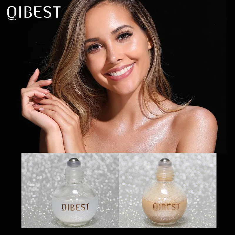 QIBEST Star Diamond Highlight 3D Алмазный мерцающий хайлайтер жидкий Осветляющий хайлайтер Блестящий хайлайтер косметика для лица