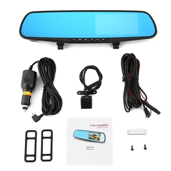 

1080P Dual Lens WiFi Car Camera DVR Video Dash Cam Recorder Night