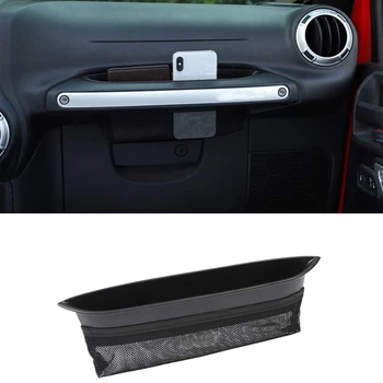 

GrabTray Passenger Storage Tray Organizer Grab Handle Accessory Box for 2011-2017 Jeep Wrangler JK JKU 2/4-Door