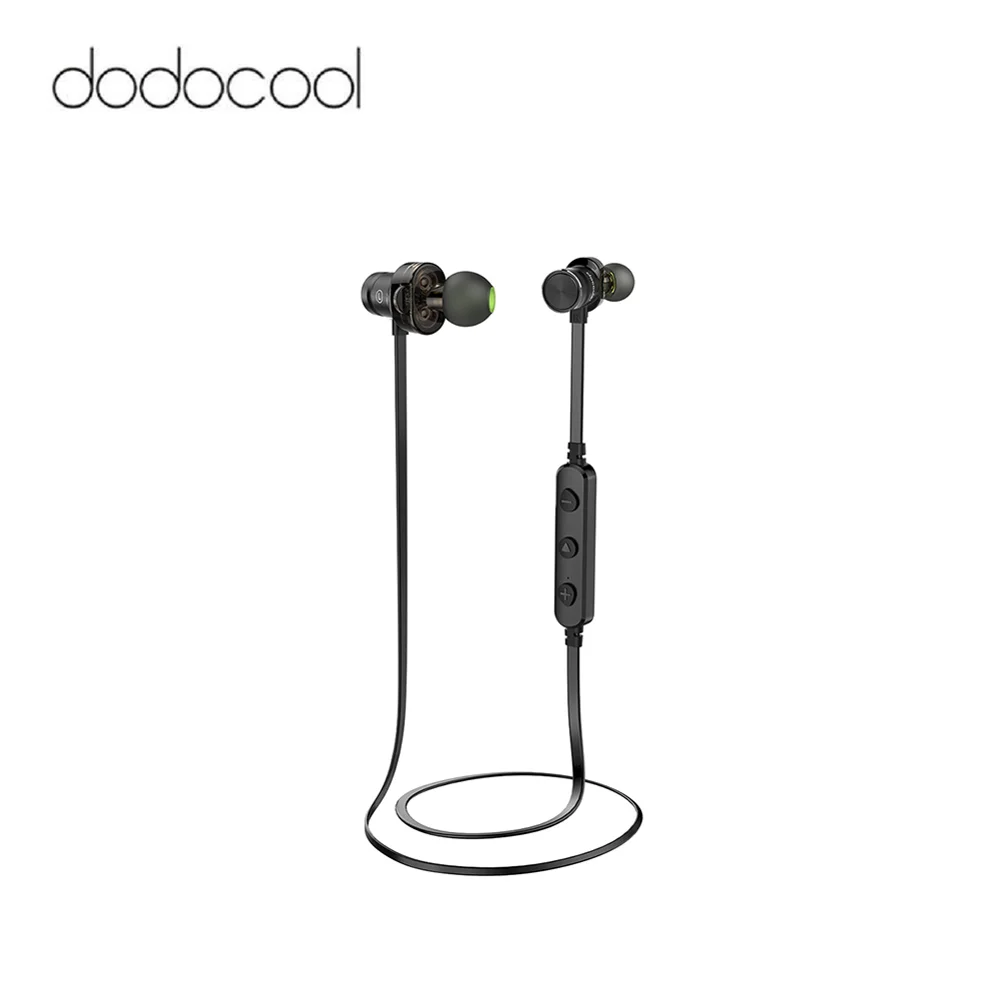 Беспроводные наушники docooler S2 с двойным динамическим драйвером Bluetooth 4 2
