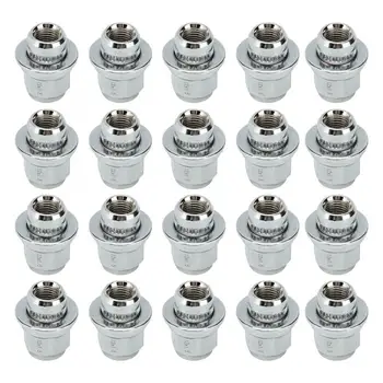 

wheel nut Silver Steel Car Wheel Rims Tires Nuts Fit for Toyota Camry 2001-2016 Auto Accessories