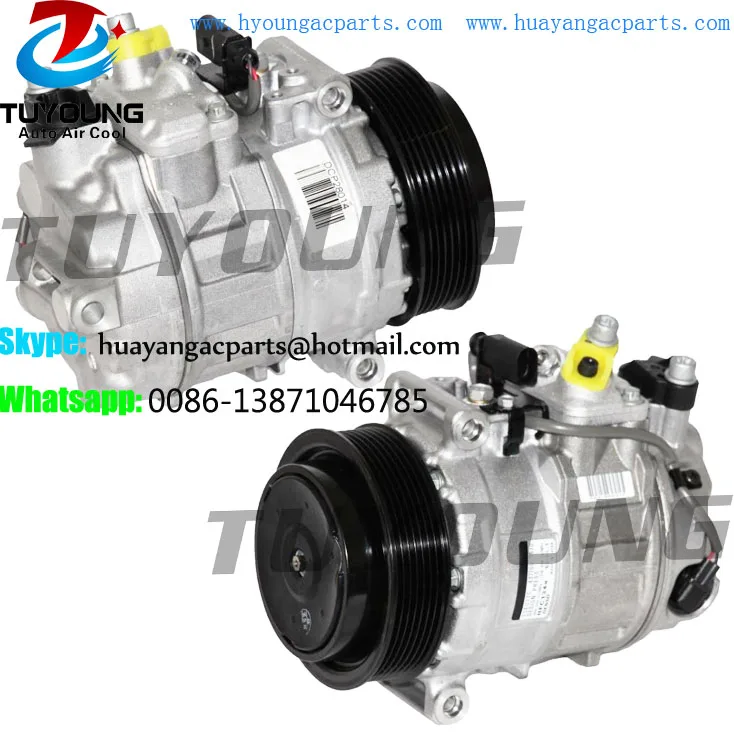 7SEU17C автомобильный компрессор кондиционера для Porsche Panamera 4,8 V8 94812601103 94812601102