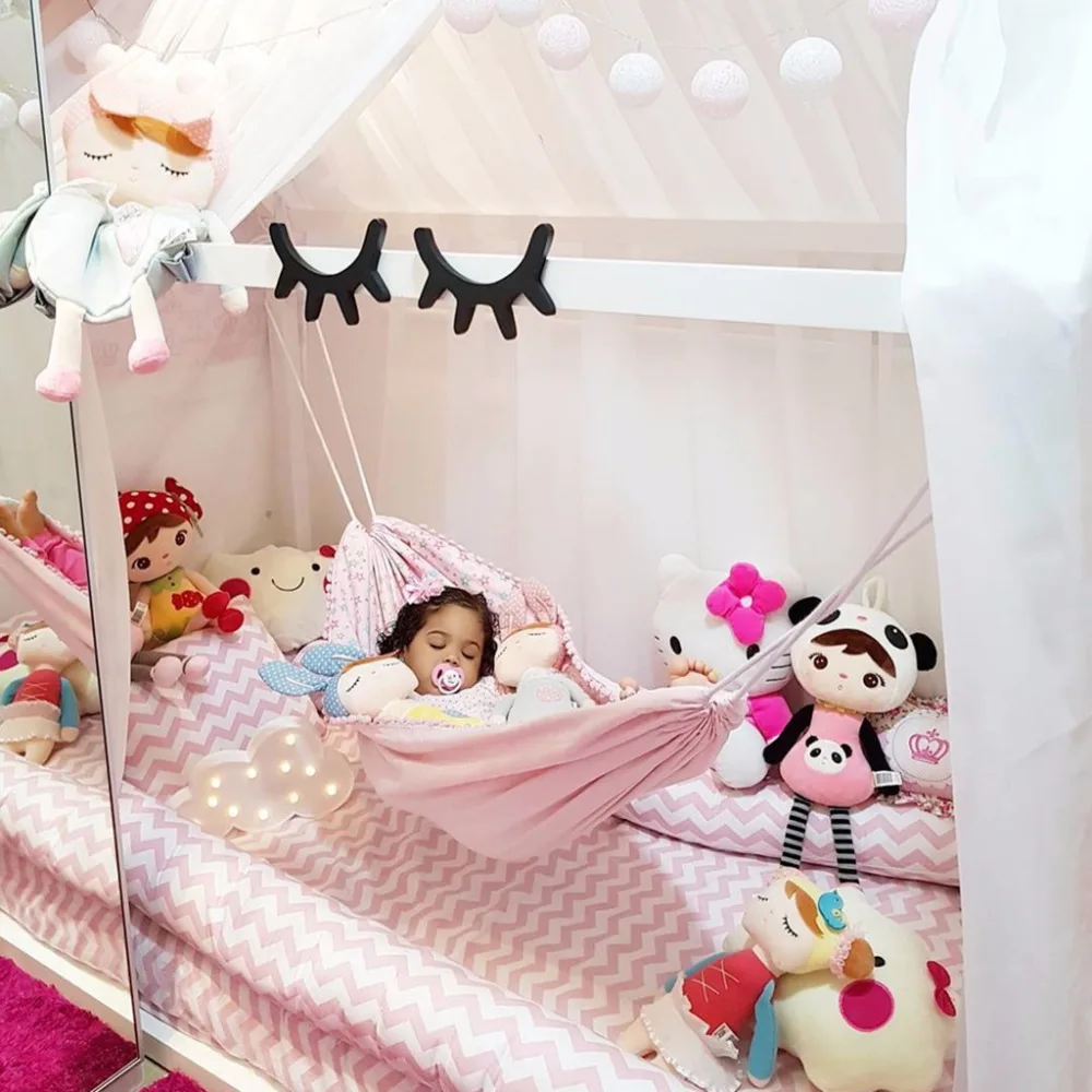 Детский гамак для дома на открытом воздухе съемный портативный удобный комплект для кровати детский гамак