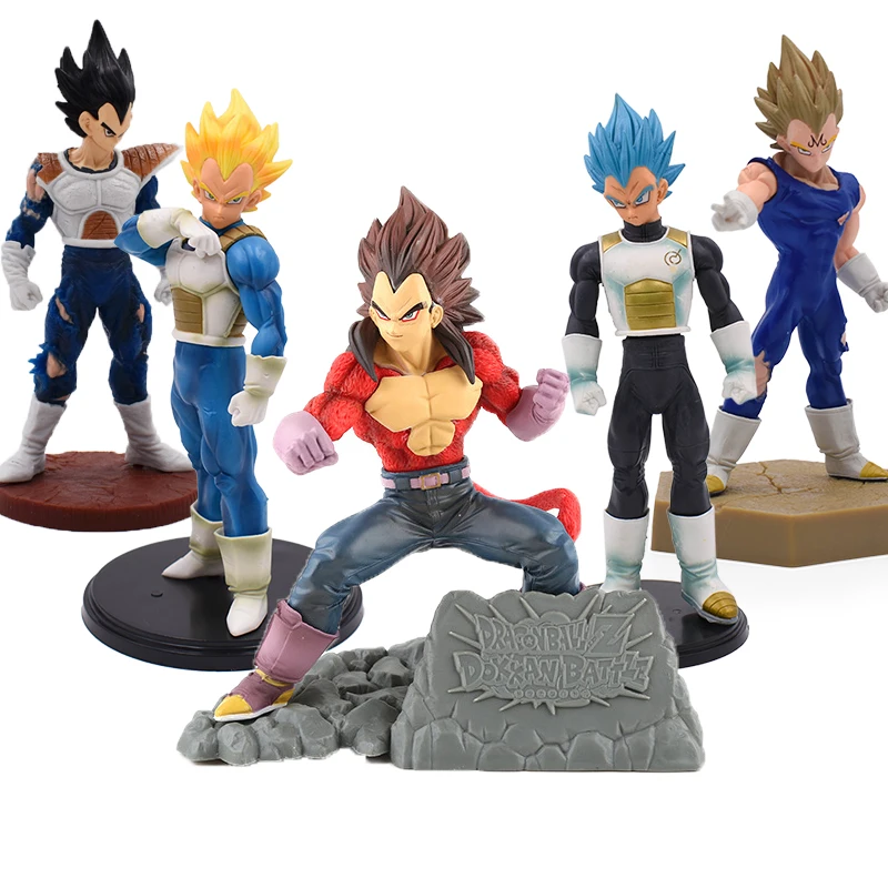 

Dragon Ball Z 10-30cm Vegeta PVC Action Figure Super Saiyan Trunks Father Goku PVC Figure DBZ Collection Model Gift