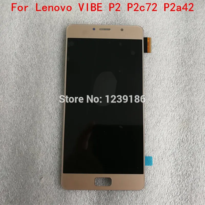 BestNull для Lenovo Vibe p2 P2c72 P2a42 5,5 дюймовый ЖК-дисплей+ сенсорная панель Ремонт Запчасти