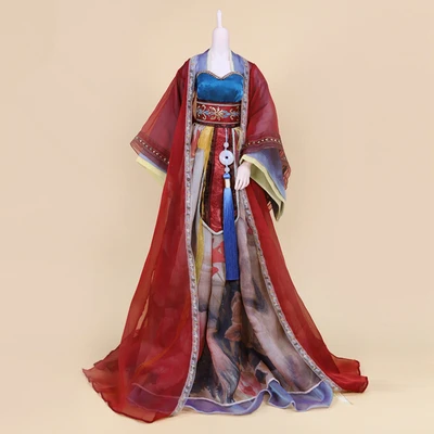 DBS Dream fairy 1/3 bjd doll Outfits Ancient clothes Chinese style dress 16