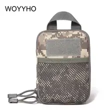 WOYYHO нейлоновая тактическая сумка для улицы Molle Военная поясная сумка для телефона мини инструменты водонепроницаемый страйкбол Спорт Охота сумка