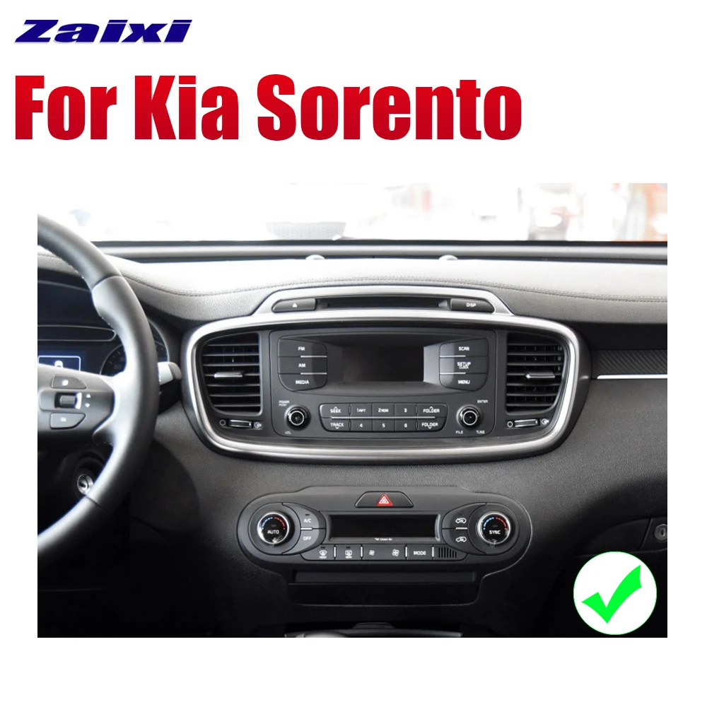 ZaiXi Android 2 Din Авто Радио для Kia Sorento~ автомобильный мультимедийный плеер gps навигационная система Радио стерео