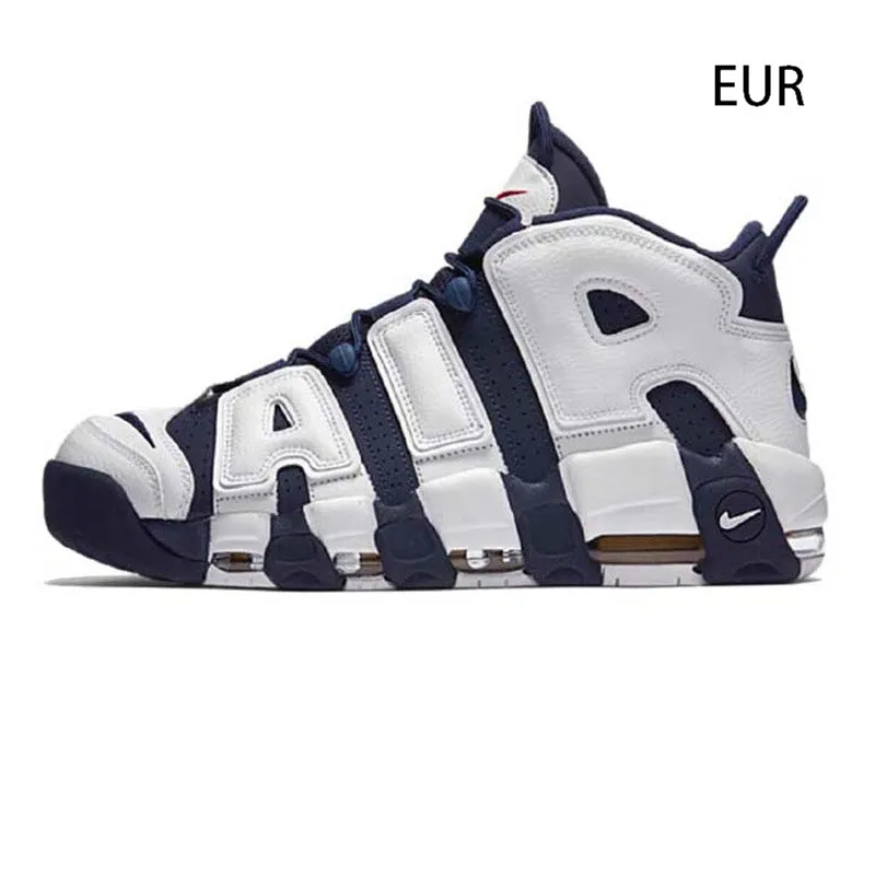 Nike Air More Uptempo OG Мужские дышащие баскетбольные кроссовки спортивные Дизайнерские кроссовки 414962-002 - Цвет: 414962-104