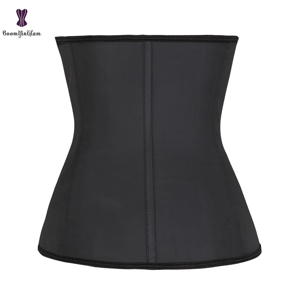 Women Waist Trainer Latex Belt Tummy Control Zipper Body Shaper Corset Girdle Slim Belt Size XS-6XL 608# assets by spanx