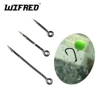 

Wifreo 100PCS Metal Bait Spike Carp Fishing Hook Bait Sting Boilies Pin Spike Maggot Corn Ronnie Hair Rigs Carp Feeder Fishing