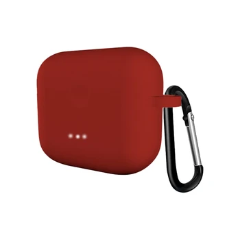 

New Matte Soft Cover for Anker Soundcord Liberty Air2 Wireless Earphones Bluetooth Headphones Cover Silicone Case red