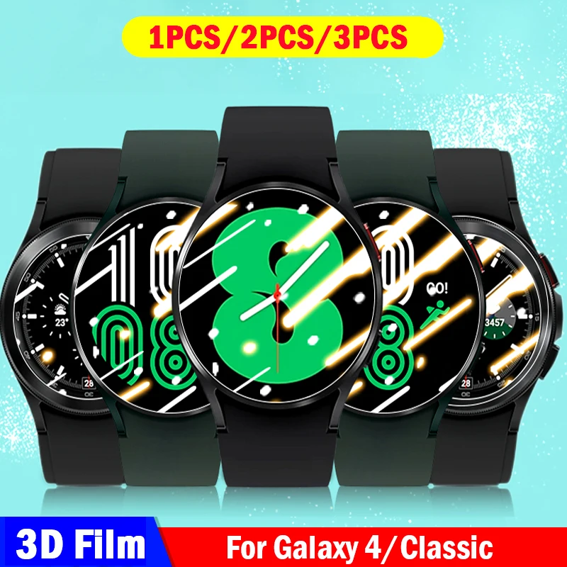 3D пленка для samsung Active 2/1 44 мм 40 Gear S3/S4 ультратонкая мягкая защита экрана Galaxy watch