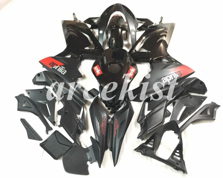 

4 Gifts New ABS Motorcycle Full Fairings Kit Fit For Aprilia RS4 125 RS125 2006 2007 2008 2009 2010 2011 Body set Black