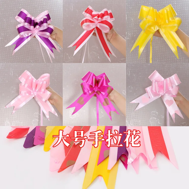 

Large butterfly hand garland table floating columns garland wedding decorative gift box packaging double-color garland