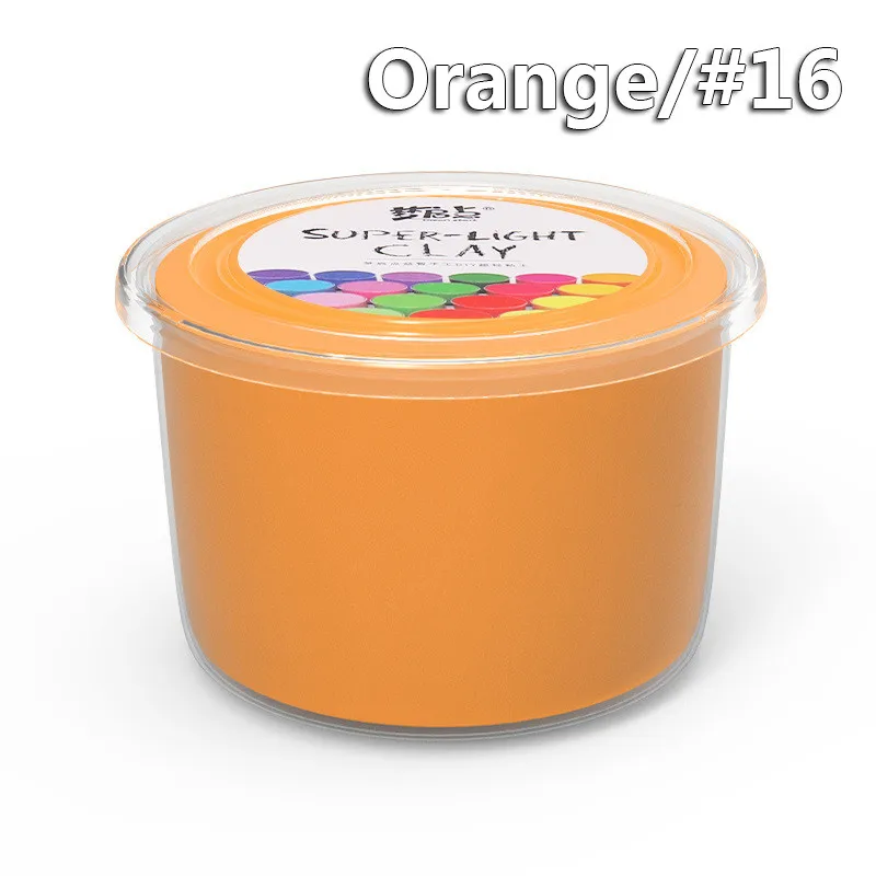 100g Clay toy 16 100 г/кор. Сделай Сам слизи мягкая глина Пластилин слизи полимер художественная модель светильник Пластилин Лепка Пластилин Развивающие игрушки для детей - Цвет: 100g Clay toy 16