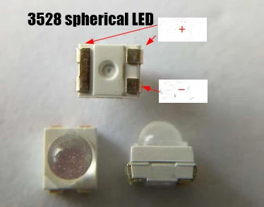 3528 spherical LED