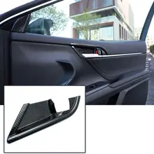 Внутренняя дверная ручка из углеродного волокна для Toyota Camry