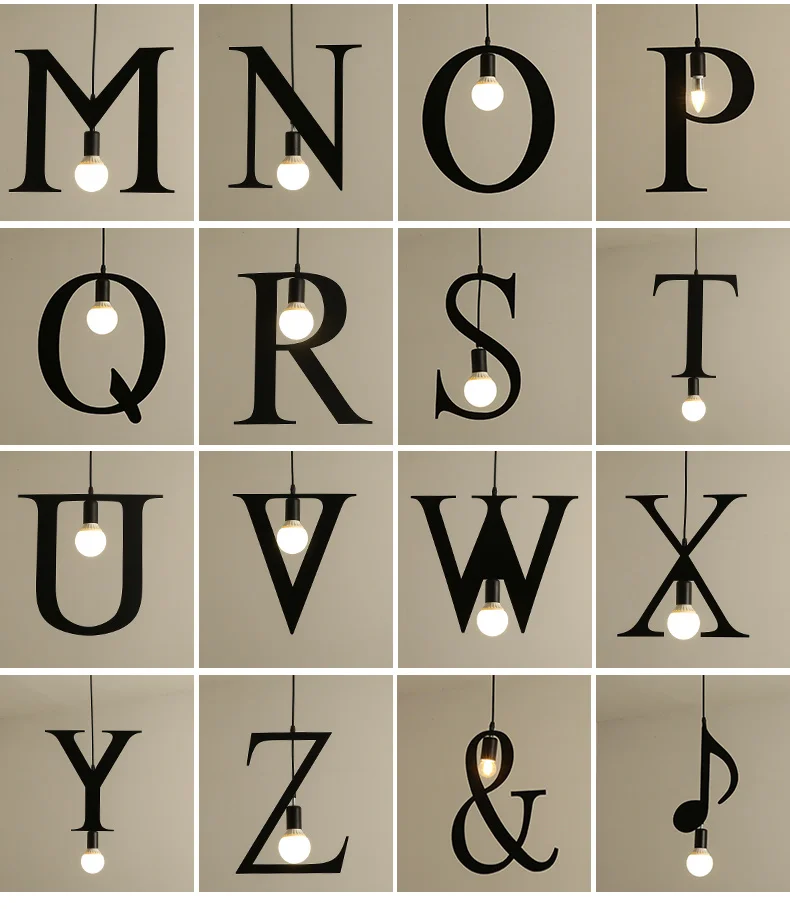 letter alphabet lamp light (8)