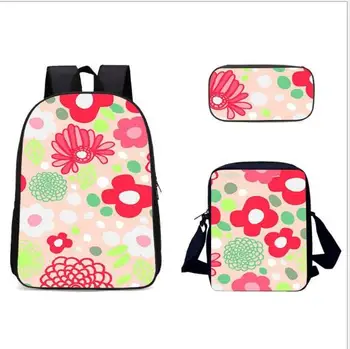 

Floral Girls Backpacks School Bags For Girls Set children school bags Children's Backpack Kids Backpacks school backpack