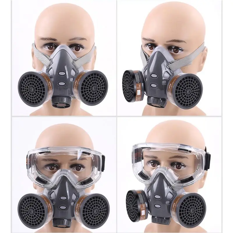 1pc Demi-masque Réutilisable, Respirateur, Pour La Peinture, Le