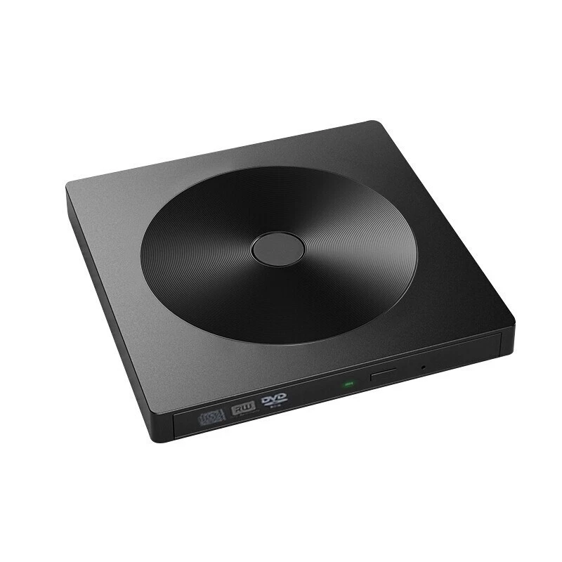 USB 3.0 محرك أقراص DVD الخارجية المحمولة TYPE C CD DVD الكاتب الموقد VCD مشغل بصري لأجهزة الكمبيوتر المحمول سطح المكتب ويندوز 10 ماك Os