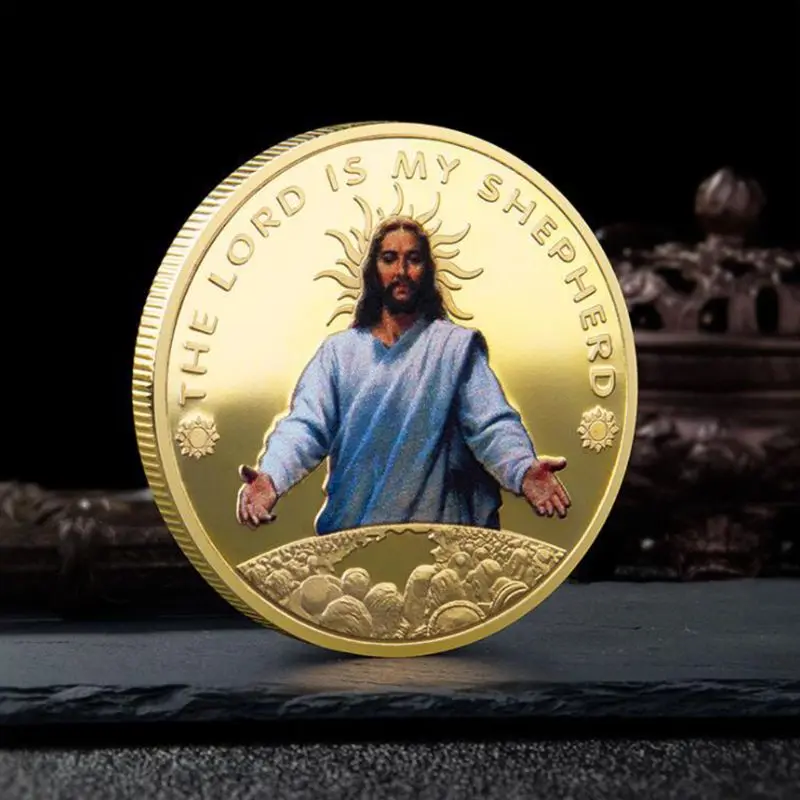 Jesus Christ Religion Gold Silver Plated Commemorative Coin Collection Souvenir Challenge Gift D04 20 Dropship 1 Jesus Christ Religion Gold Silver Plated Commemorative Coin Collection Souvenir Challenge Gift D04 20 Dropship 1
