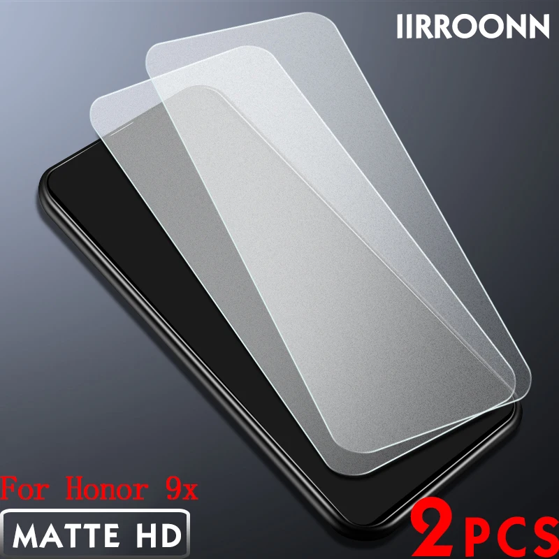 

2Pcs/lot Matte Tempered Glass For Huawei Y9 Prime (2019) Huawei Honor 9x 9xpro Screen Protector for honor 9x pro Protective Film
