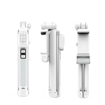 

Wirleless Bluetooth Mini Selfie Stick With Fill Light Remote Extendable Foldable With Tripod For Ios/Android Smartphone Dropship