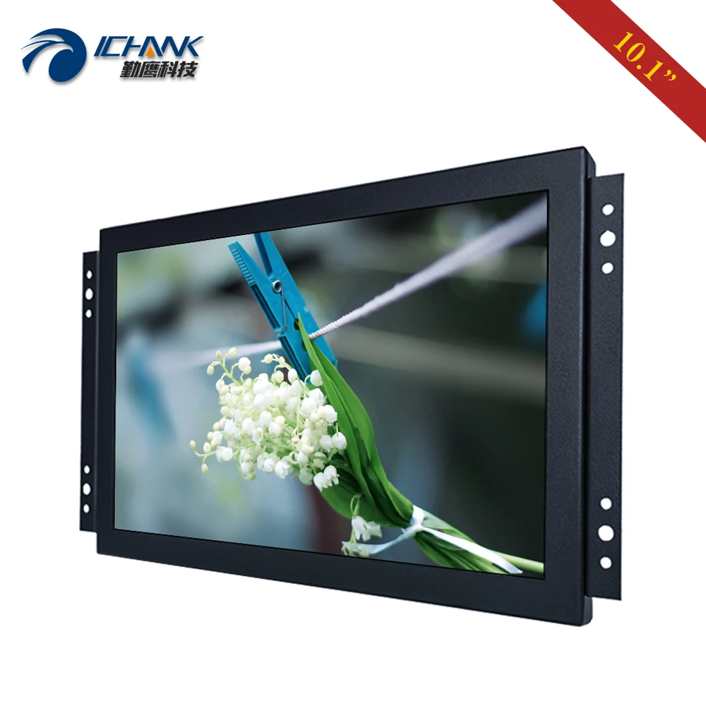      PC , ݼ  RCA HDMI Է VGA  LCD ȭ K101TN-ABHUV, 10.1 ġ ÷, 1280x800p
